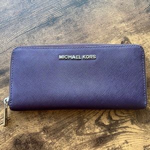 Purple Michael Khors Wallet